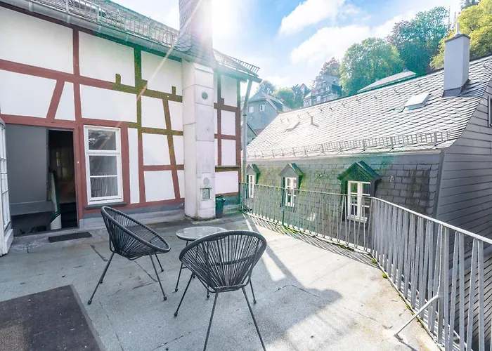 公寓 Holideis Zentrum Burgblick 3-zimmer-wohnung 蒙绍